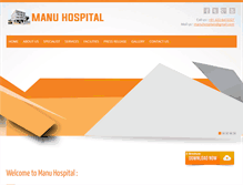 Tablet Screenshot of manuhospitals.com